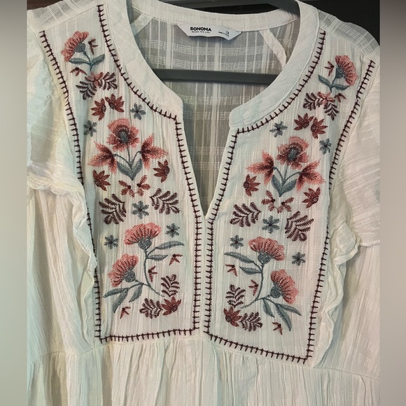 Sonoma tiered sleeveless Dress Size 1x - Picture 3 of 4